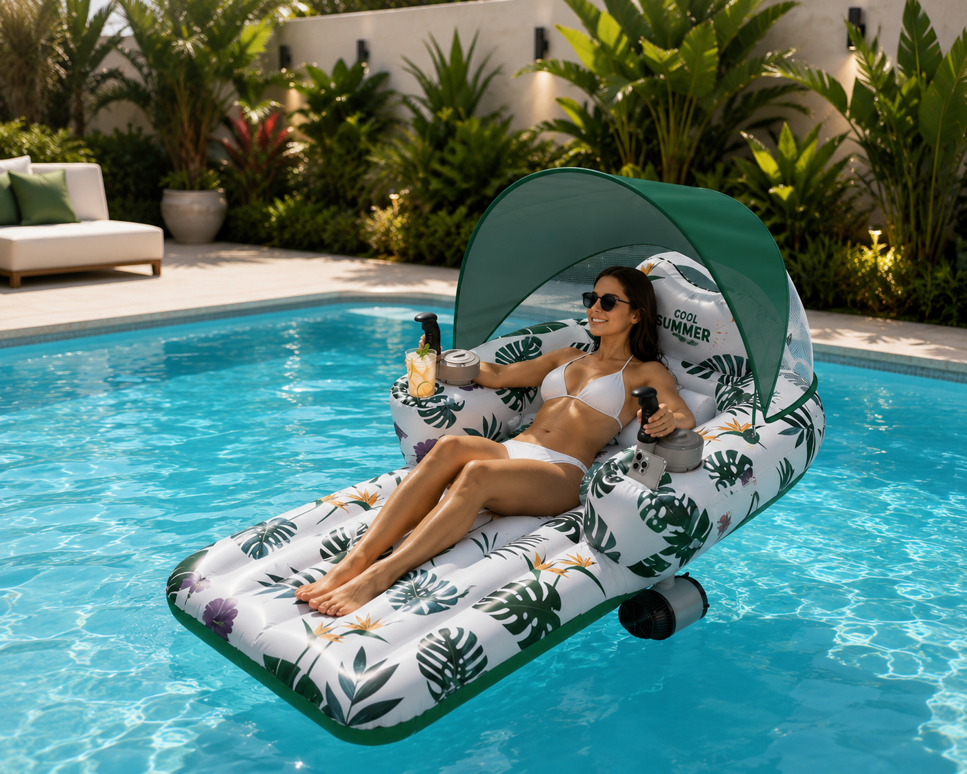 Float Buddie Lounger - Tropical Summer