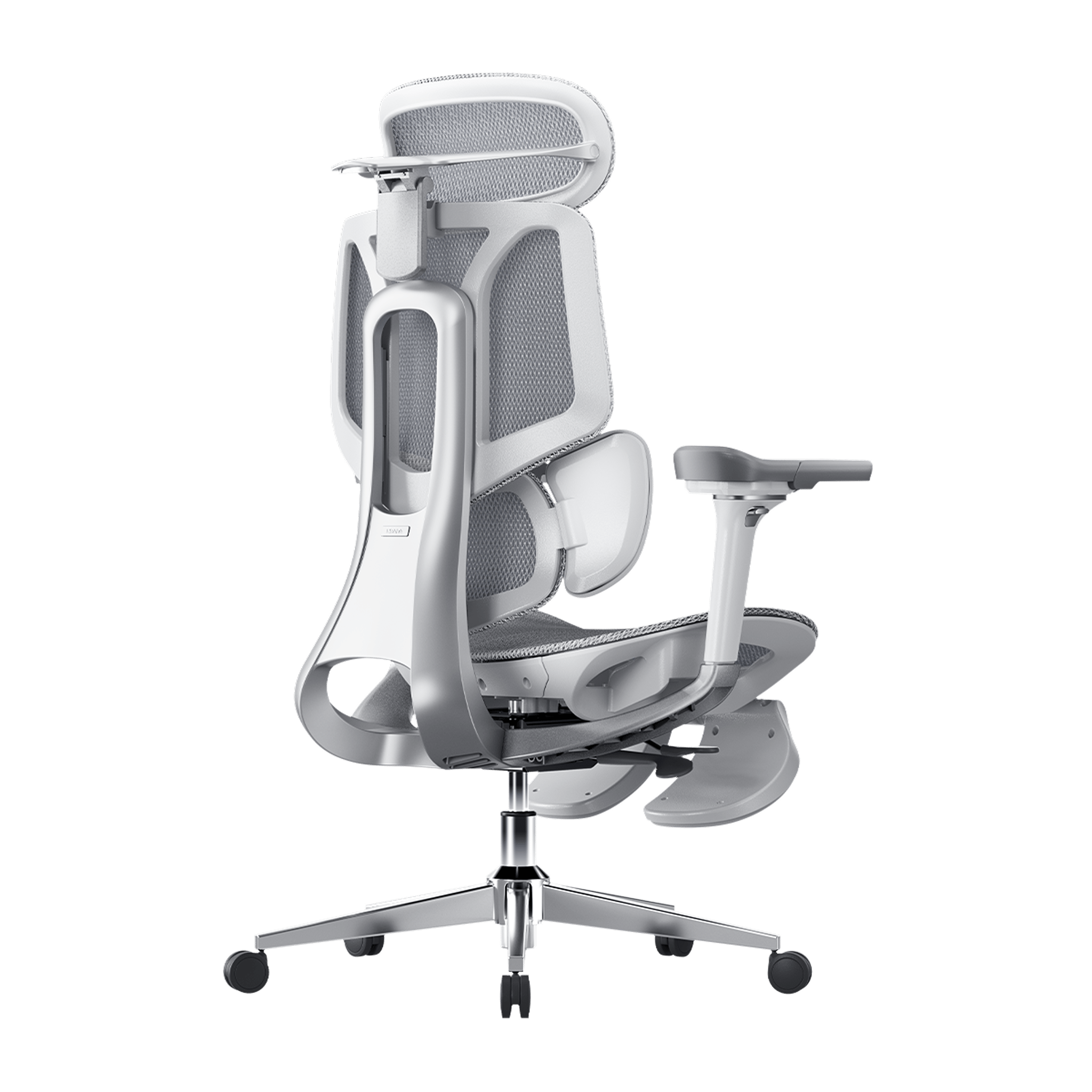 IGR-certified HBADA E3 Pro office chair with 3-zone elastic lumbar tracking.