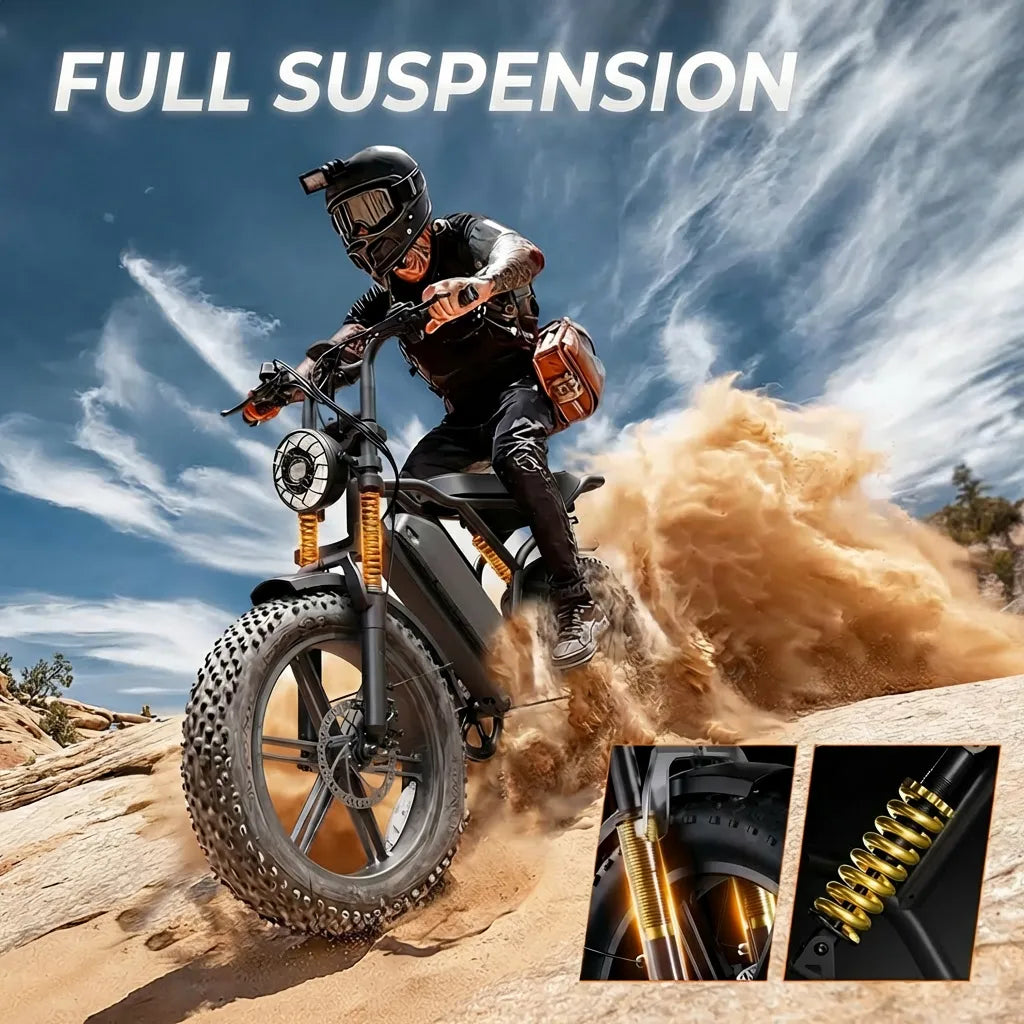 HIEHA SU8 1.0 Moped-Style Electric Bike