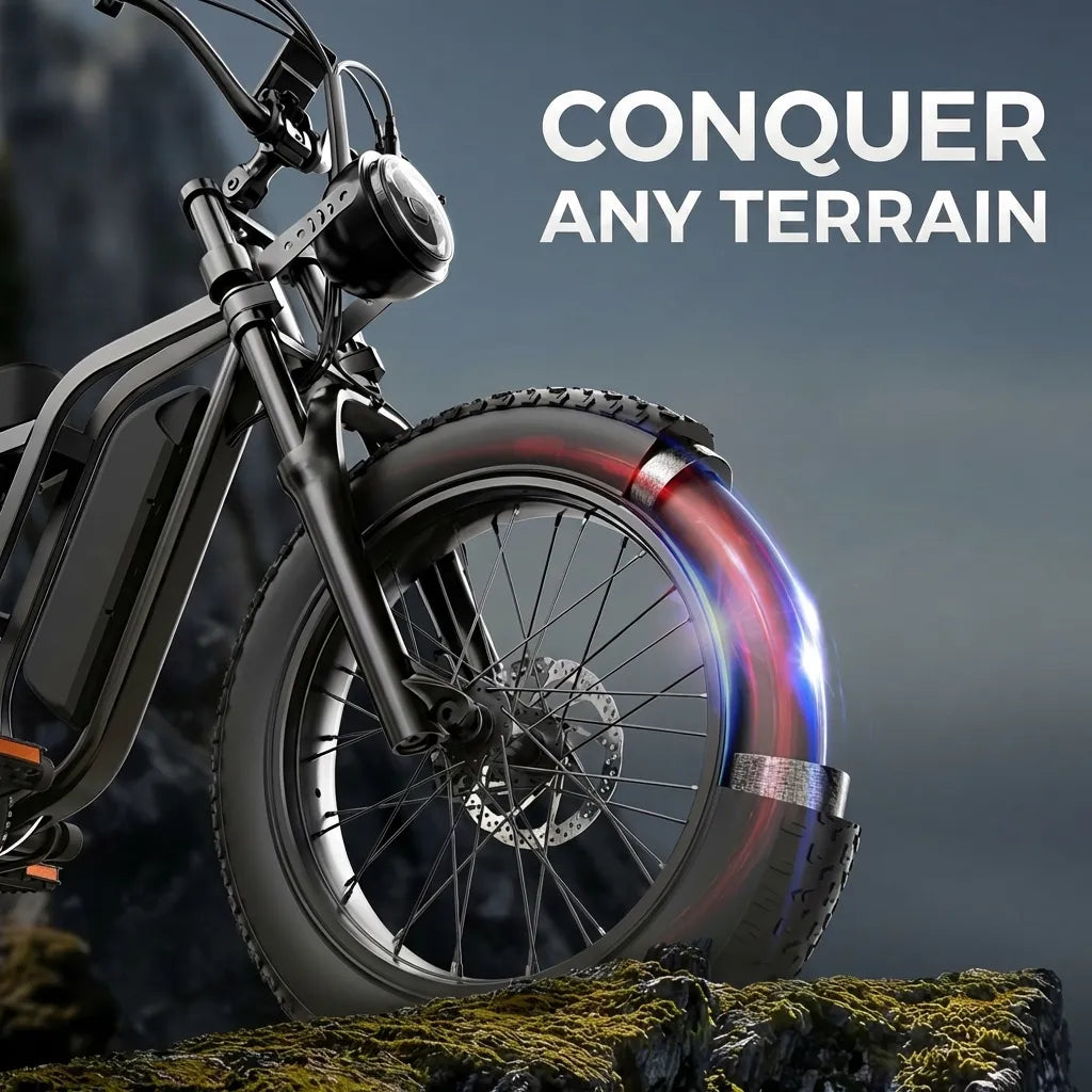 HIEHA SU8 1.0 Moped-Style Electric Bike