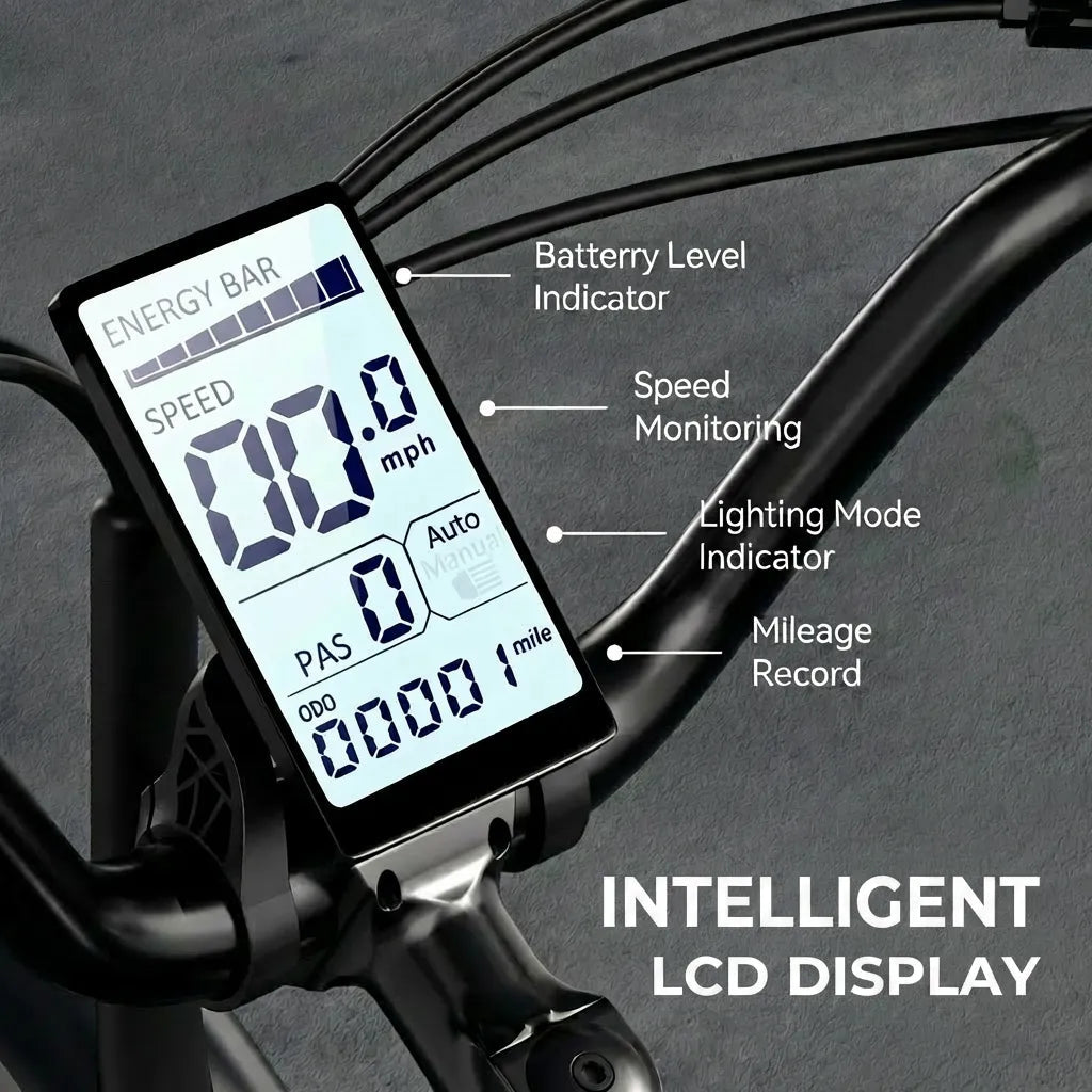 HIEHA SU8 1.0 Moped-Style Electric Bike